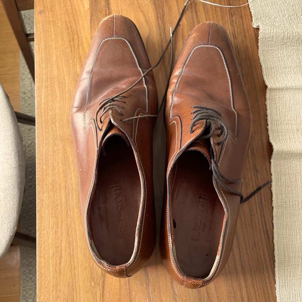 Amedeo Testoni Leather Shoes Medium